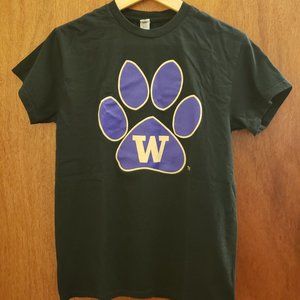 Washington Huskies Dawg Paw T Shirt + h2go Pepsi x UW Tritan Bottle